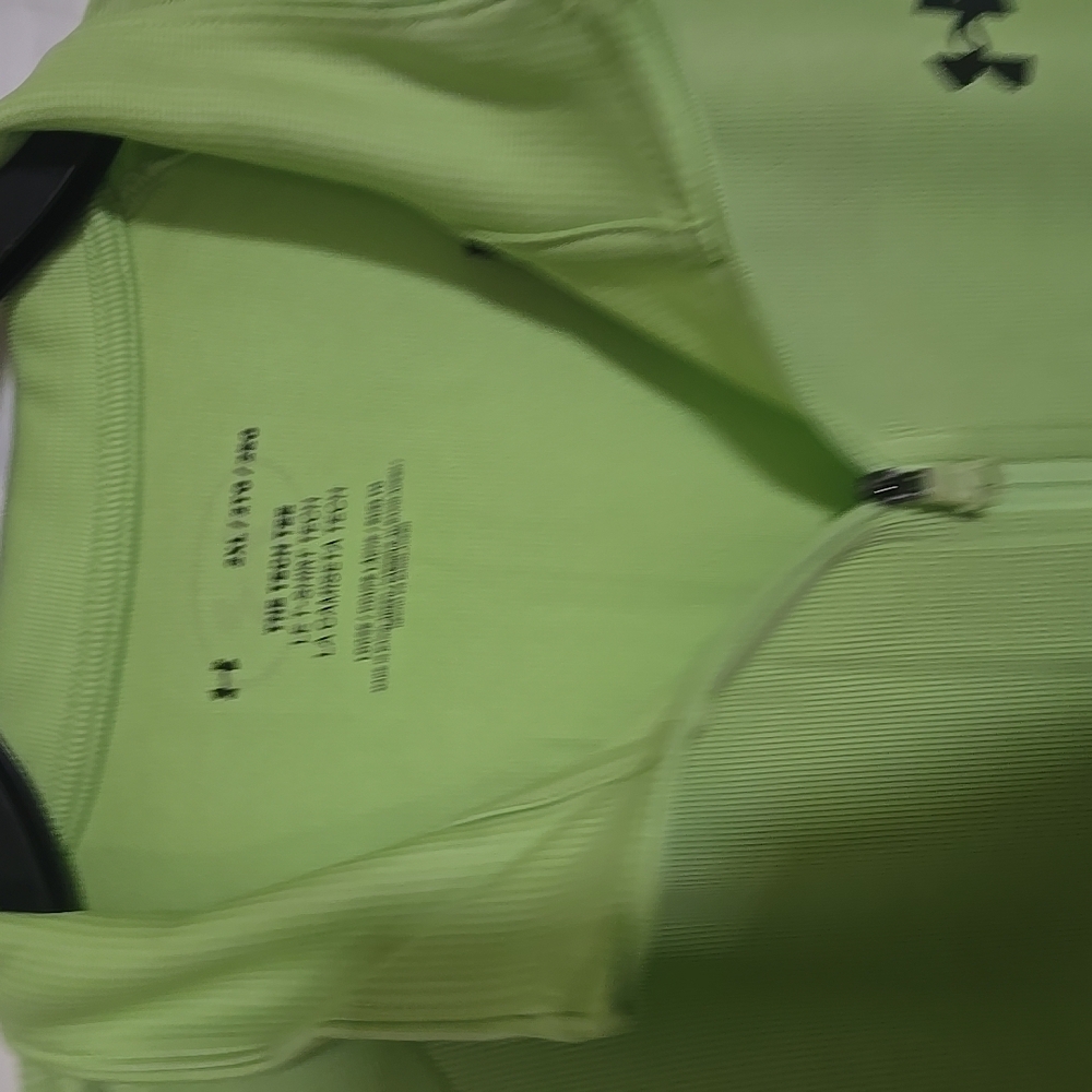 Under Armour Green Zip-Up Top